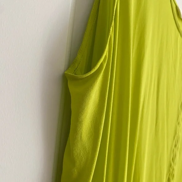 Lime Green Women's Dress - Picture 7 of 8